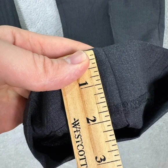 Suitsupply Brescia Trousers Mens 36x28 Grey Vitale Barberis Canonico Wool Casual - Picture 13 of 15